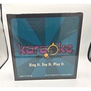 Karaoke The Game Sing It Say It‎ Play It! Board Game